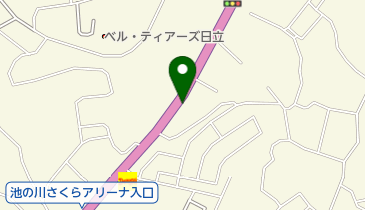 矢部商事サッシガラスの地図画像