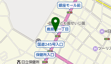 筑宝産業株式会社の地図画像