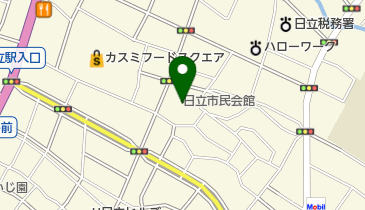 日立市役所 中小路交流センターの地図画像