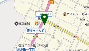 アミティーイングリッシュスクール日立校の地図画像