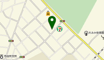 沢畠商店の地図画像