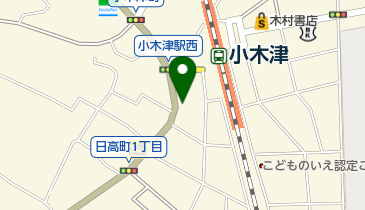 アクツ美容室の地図画像