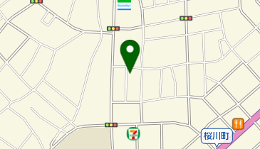 琥珀館の地図画像