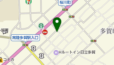 日立大久保キリスト教会の地図画像