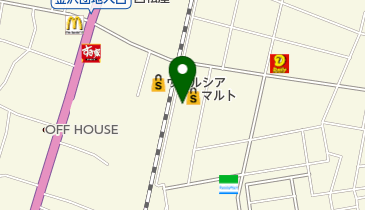 クリーニングL マルト東金沢店の地図画像