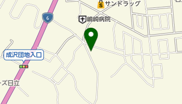 シイナクリーニングの地図画像