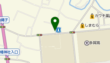 中央ドライの地図画像