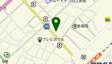 白雪姫メイクブティックの地図画像