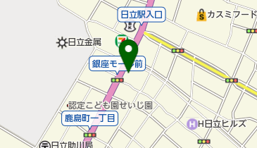 柏屋呉服店の地図画像