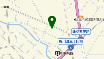 窪木モータースの地図画像