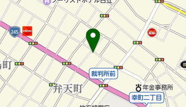 丹東モータースの地図画像