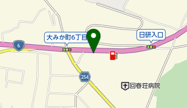 オートピュアーズの地図画像