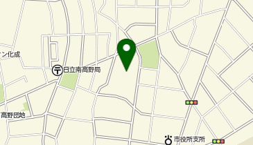 みなみひまわり学園の地図画像