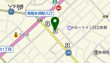 茨城県信用組合 多賀支店の地図画像