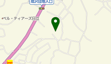 成沢鹿島神社社務所の地図画像