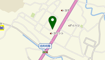 茨城トヨペット株式会社Uカーセンター日立田尻店の地図画像