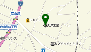太洋工業株式会社の地図画像