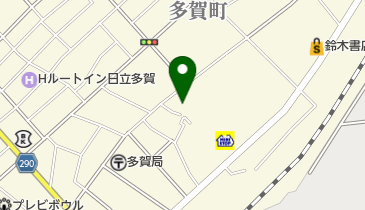長山燃料店の地図画像