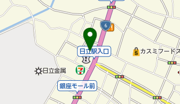 アルーア美容室の地図画像