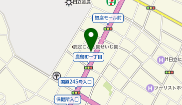 ぎんざ美容室の地図画像