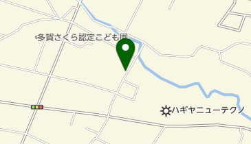 美容室ぴーすの地図画像