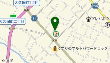 ベルハウスの地図画像