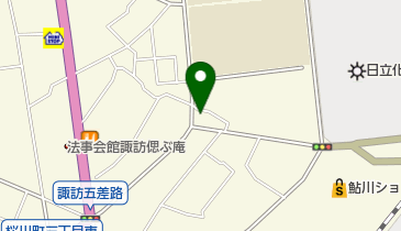 ポピー美容室の地図画像