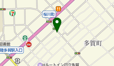 ゆり美容室の地図画像