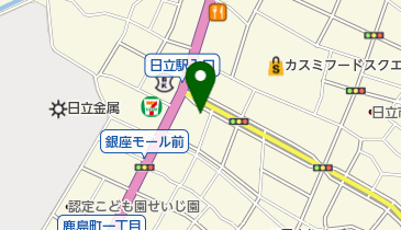 カシワヤの地図画像