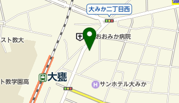 有限会社おおうち不動産の地図画像