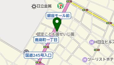 ヒルタ日立店の地図画像