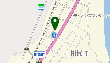 谷膳の地図画像