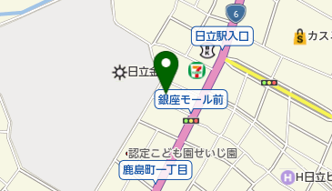 日立無線電気株式会社の地図画像