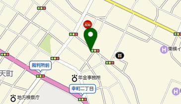 メガネの東港堂の地図画像