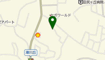 カワライ理容の地図画像