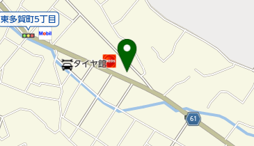 ヘアーサロンモトジマの地図画像