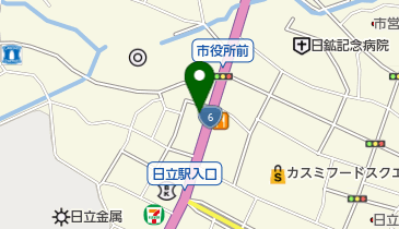 マーセル 市役所通り店の地図画像