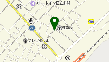 マスダ理容店の地図画像