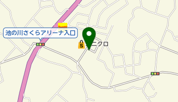 理髪茂木の地図画像