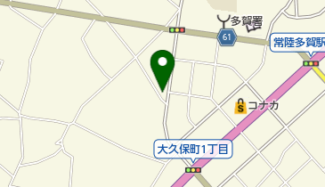 サンディセブン大久保本店の地図画像