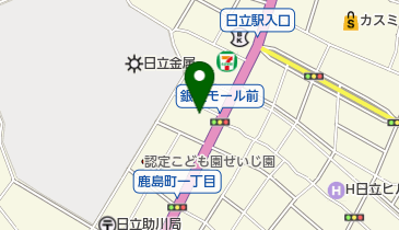 日立市役所 保健センターの地図画像