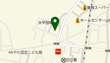 日立市役所 本宮老人福祉センターの地図画像