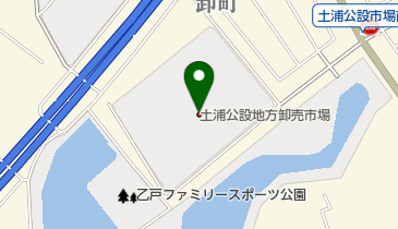 株式会社オリトモ 土浦公設地方市場店の地図画像