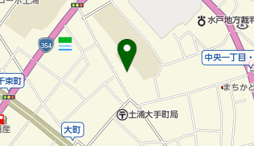 土浦市立 一中地区公民館の地図画像