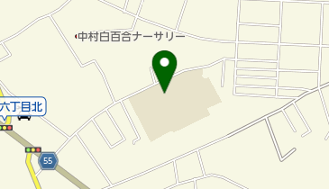 土浦市立 中村小学校児童クラブの地図画像