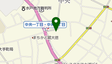 土浦商工会議所の地図画像