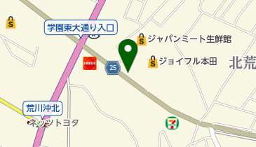 マロニエゴルフの地図画像