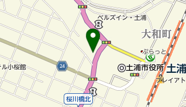 川崎乗物デパートの地図画像