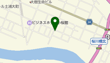 米山商店の地図画像