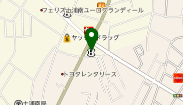 茨城県信用組合 荒川沖支店の地図画像